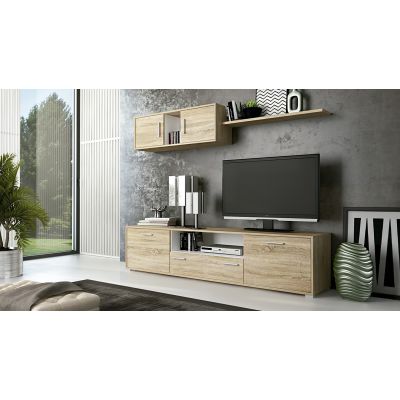 Mueble de salón y TV Composición para salón, cambrian y gran espacio de almacenamiento